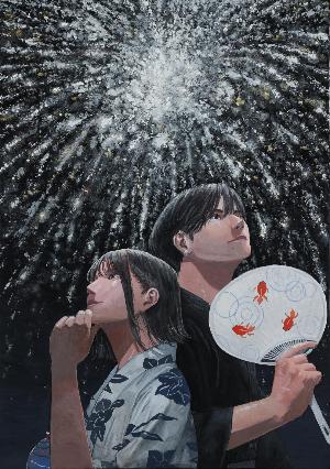 第73回龍野納涼花火大会 ポスター原画