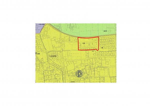 中村南位置図用途位置図【用途地域】