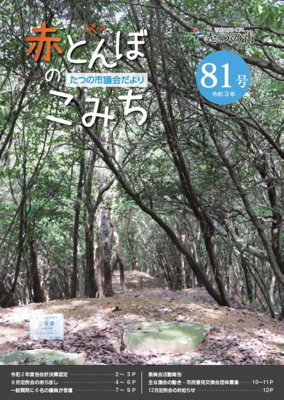 議会だよりNo81の表紙