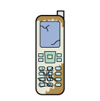 小型家電：携帯電話