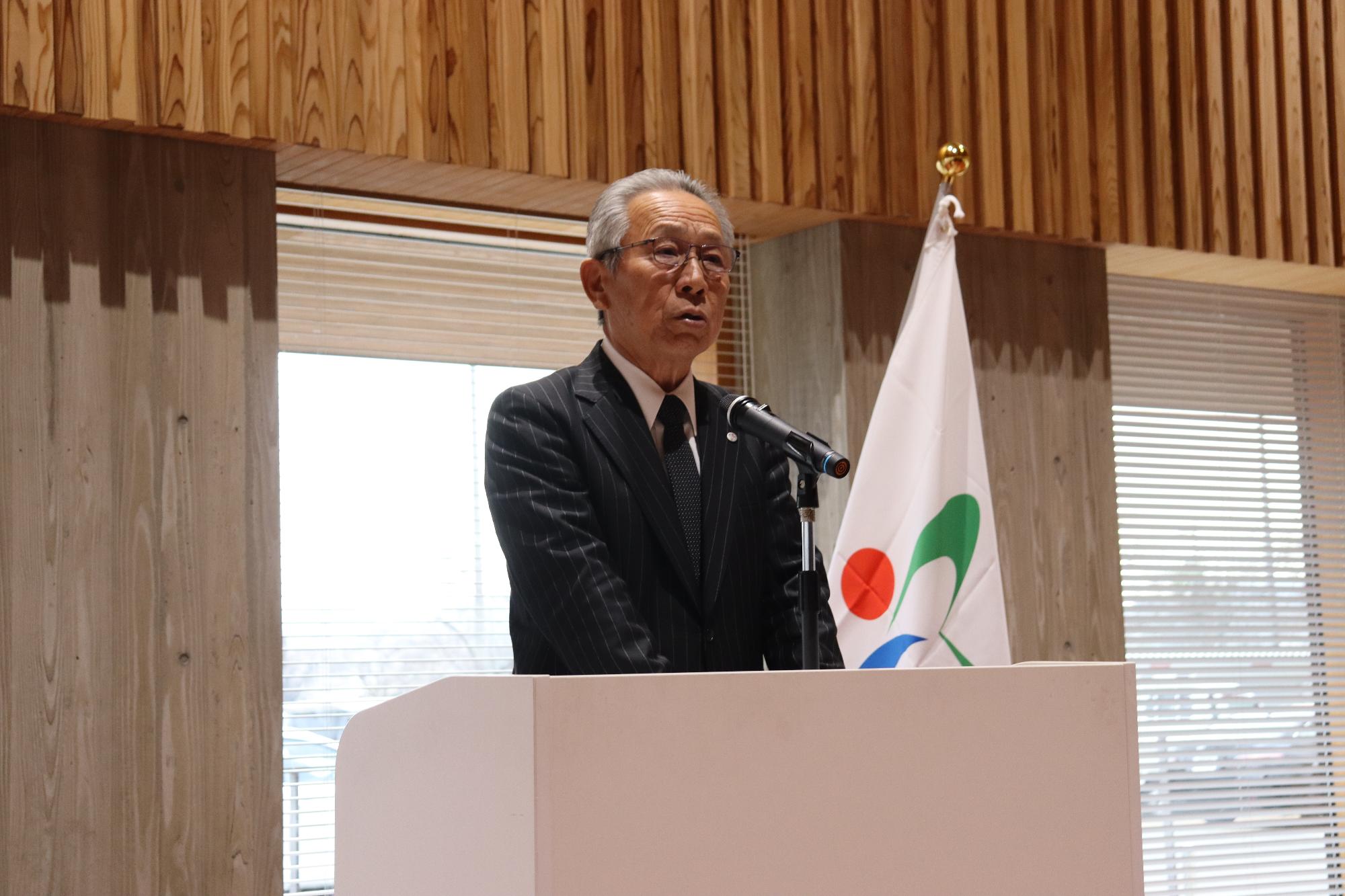 仕事始め式 訓示