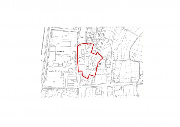 大道南位置図位置図