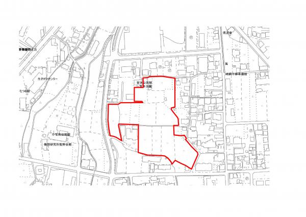 堂本上岸位置図位置図