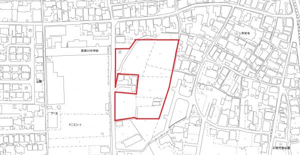正條中位置図位置図