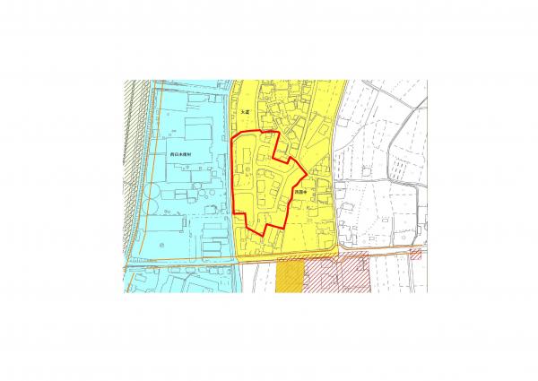 大道南位置図用途位置図【用途地域】