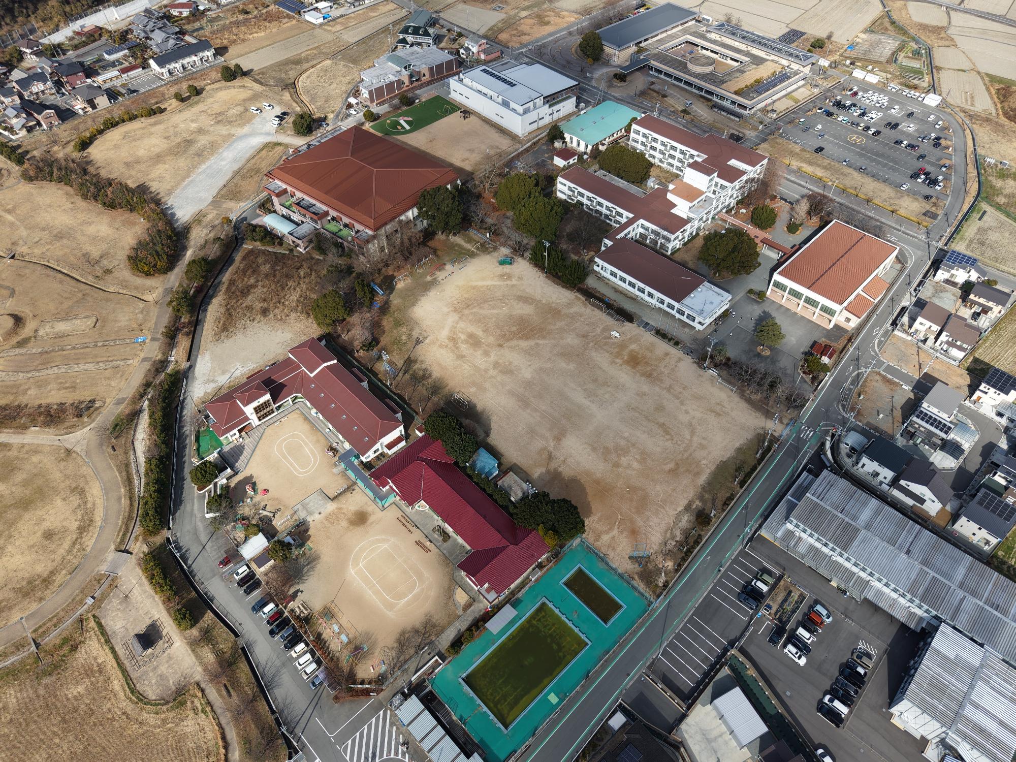業務着手前の全体写真です。