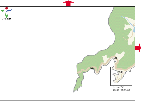 たつの市にある一部地域の地図A5