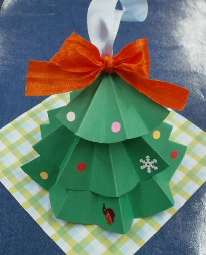 揖保川図書館 クリスマス工作教室 参考画像