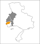 上郡町の地図