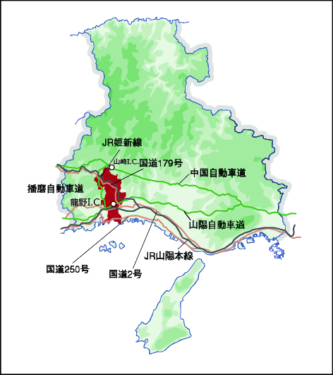 交通アクセス地図